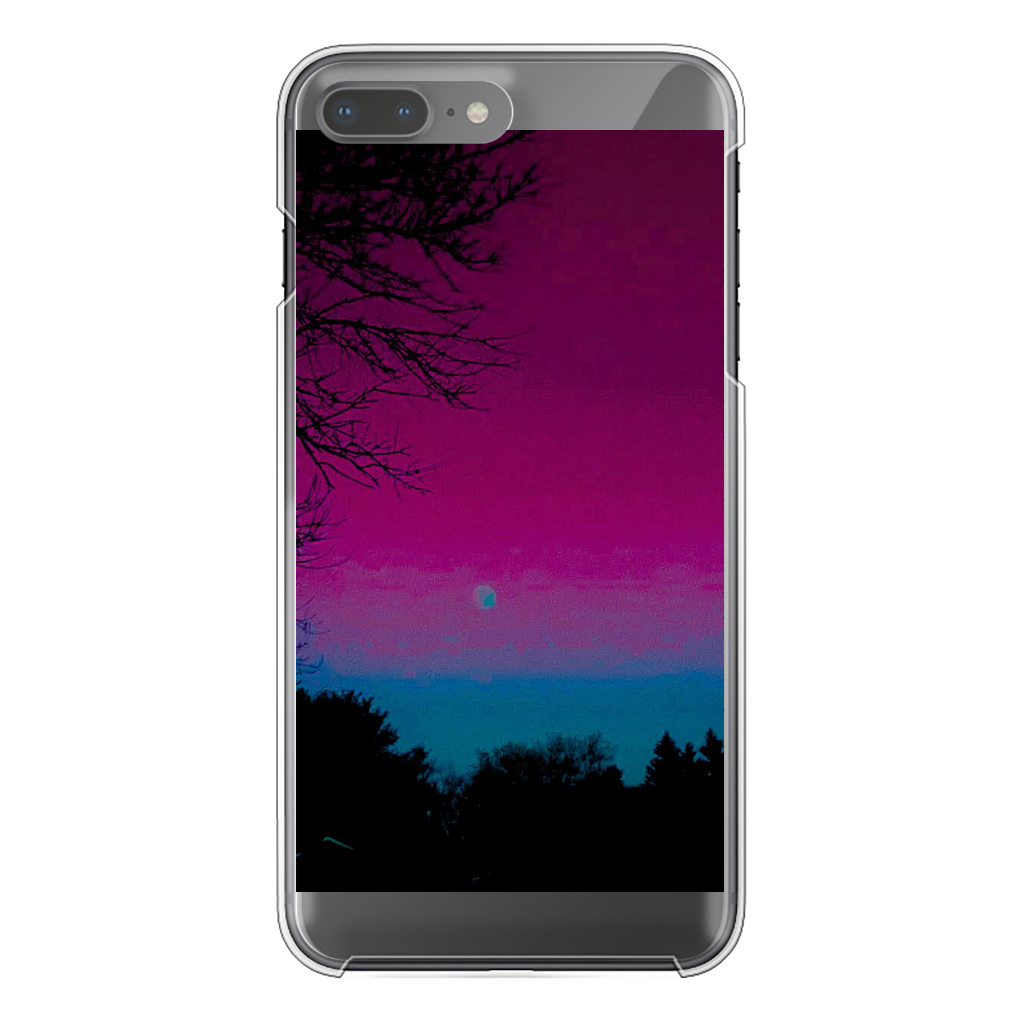 Twilight Back Printed Transparent Hard Phone Case
