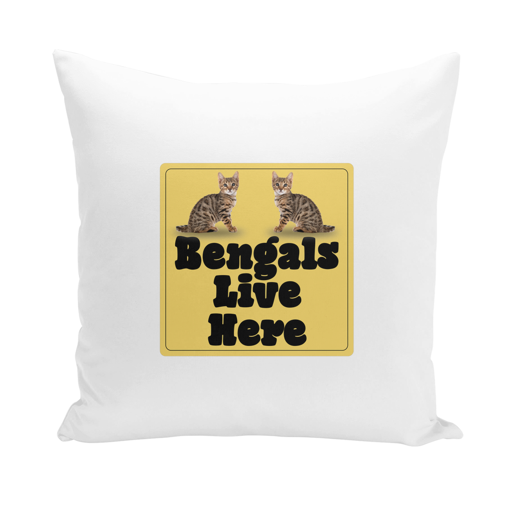 Bengals Throw Pillows
