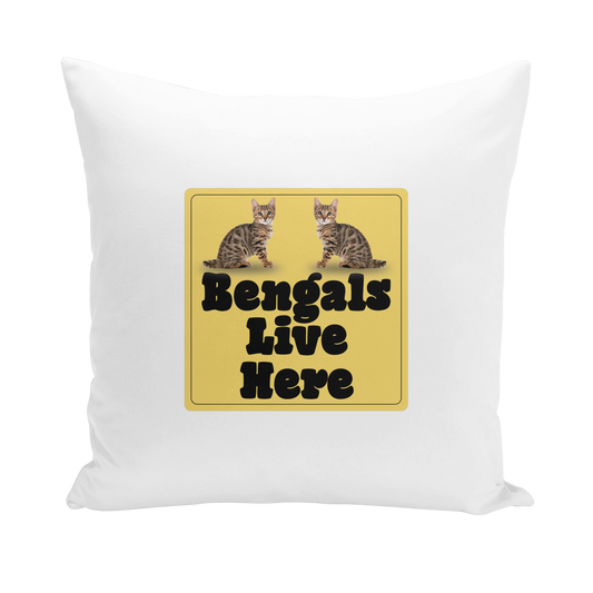 Bengals Throw Pillows