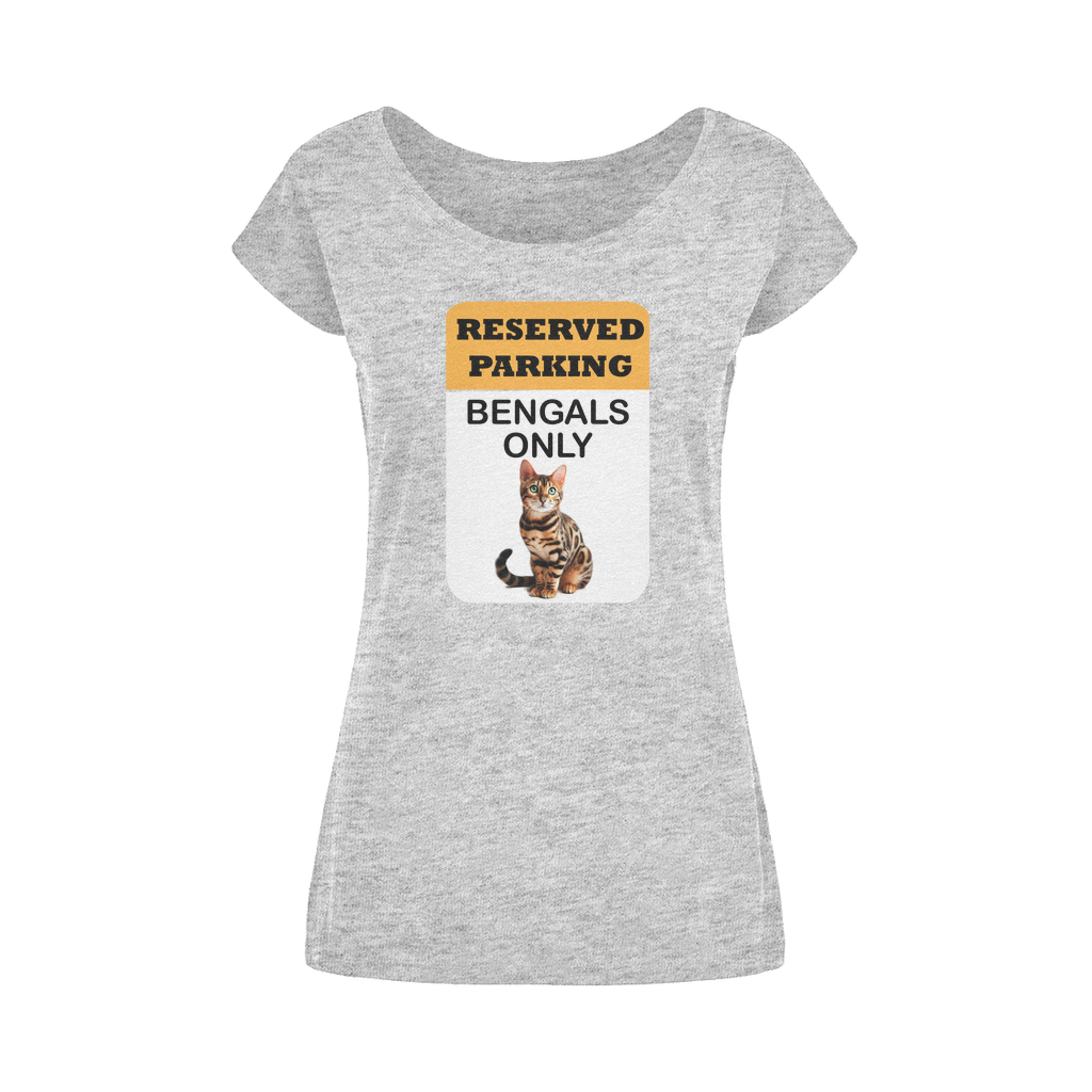 Bengals only Wide Neck Womens T-Shirt XS-5XL