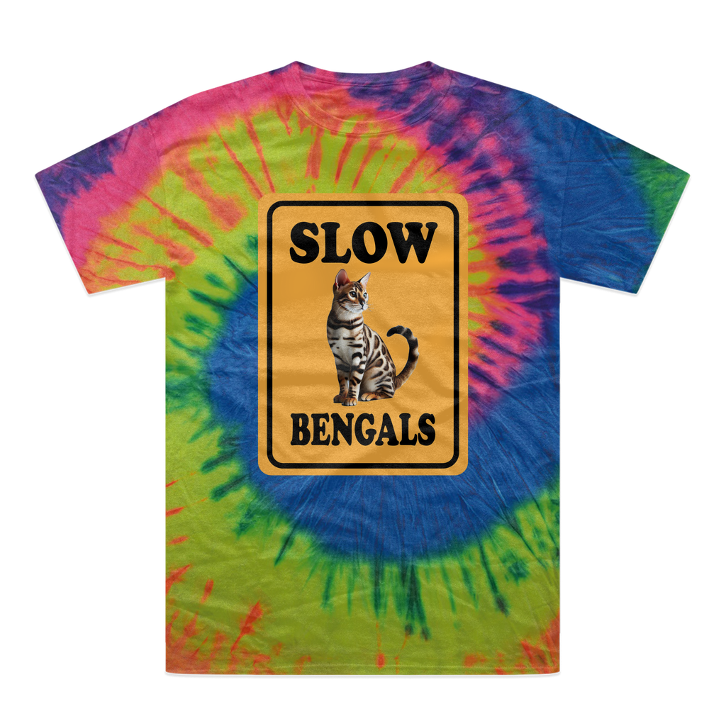 slow bengals Tie-Dye T-Shirt