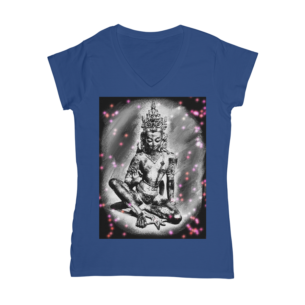 Good Fortune Classic Women's V-Neck T-Shirt