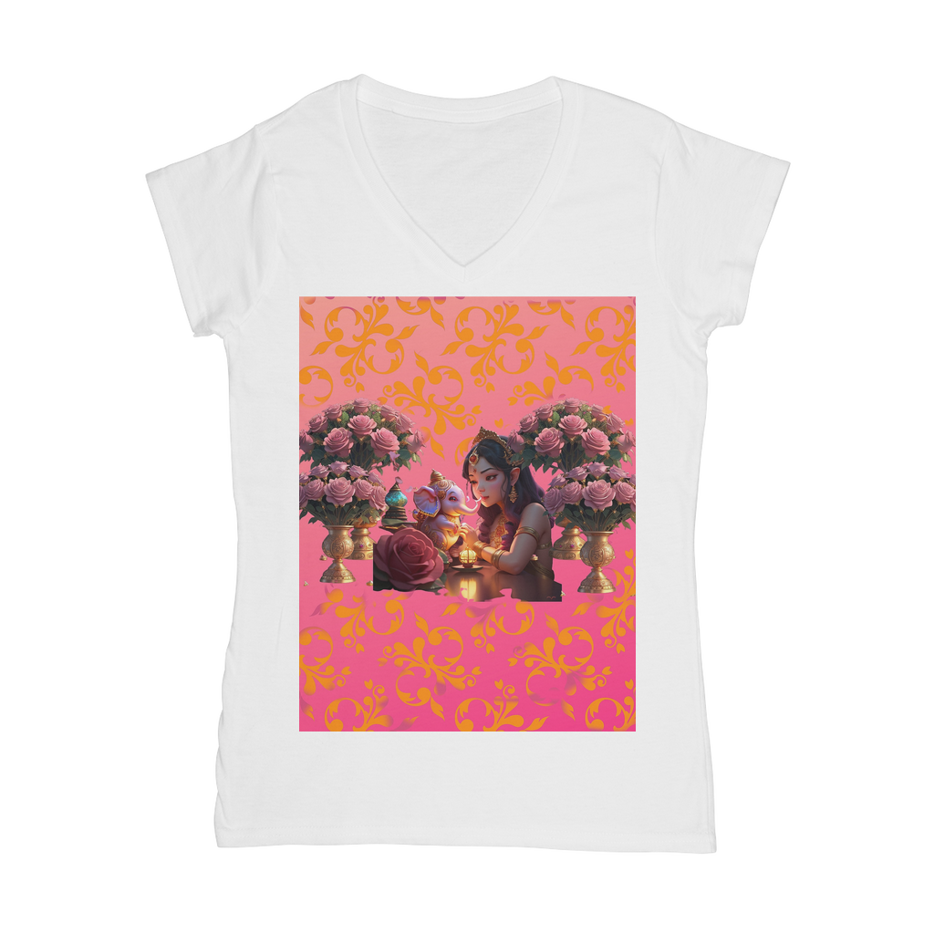 Best Friend Classic Women's V-Neck T-Shirt
