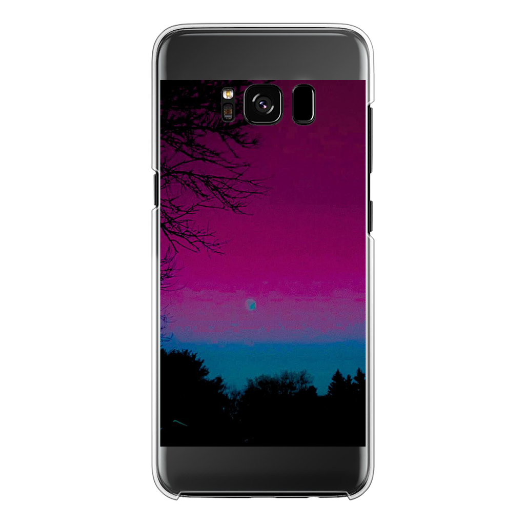 Twilight Back Printed Transparent Hard Phone Case