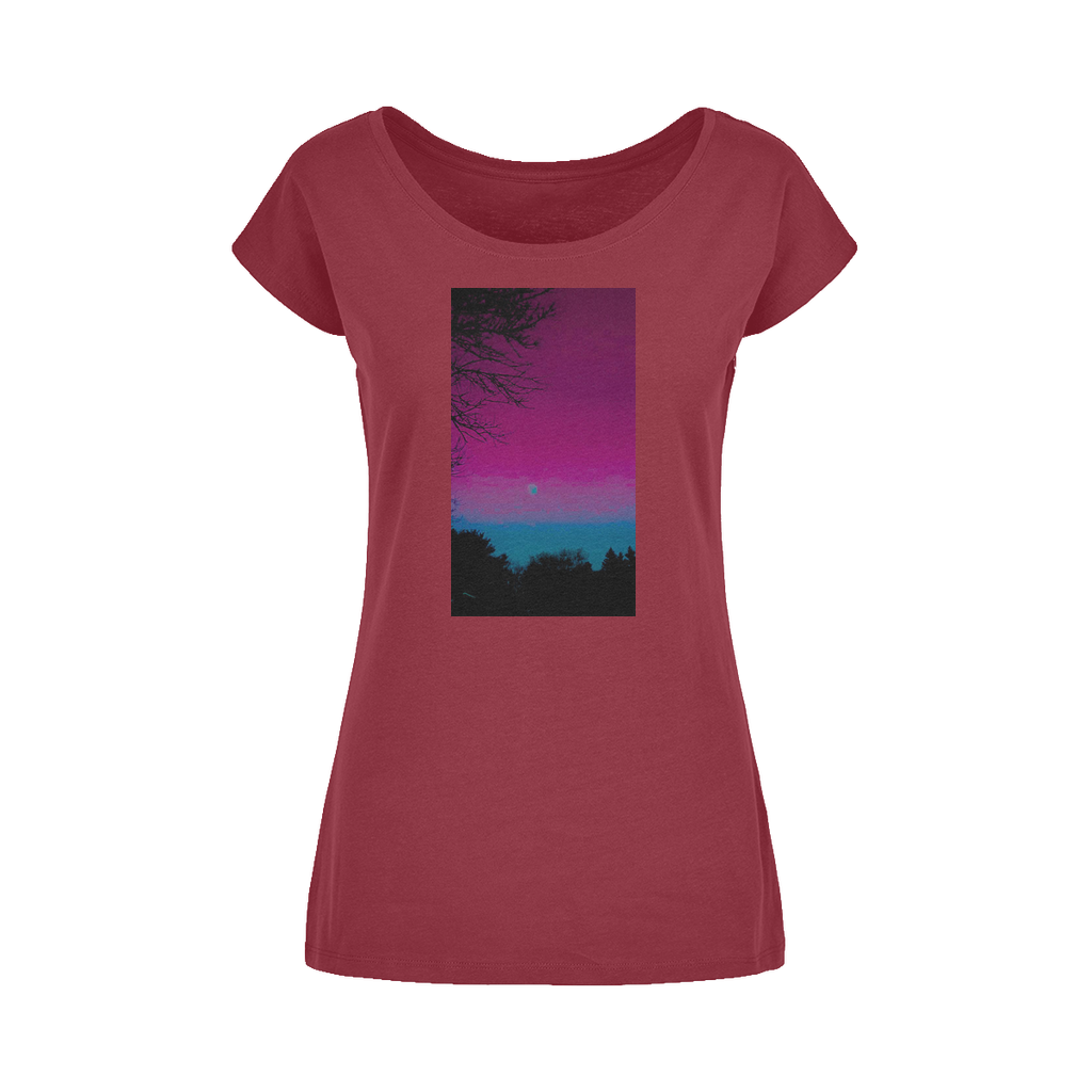 Twilight Wide Neck Womens T-Shirt XS-5XL