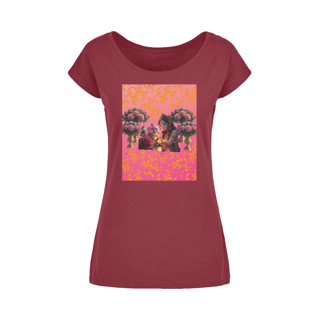 Best Friend Wide Neck Womens T-Shirt XS-5XL