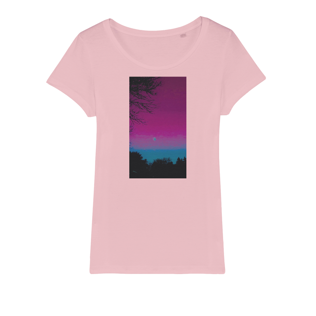 Twilight Organic Jersey Womens T-Shirt