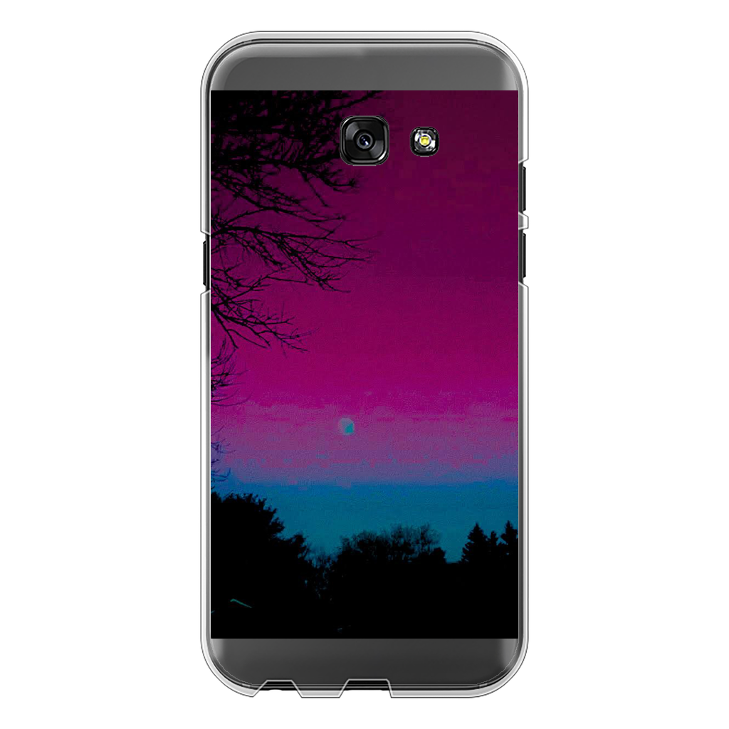 Twilight Back Printed Transparent Hard Phone Case