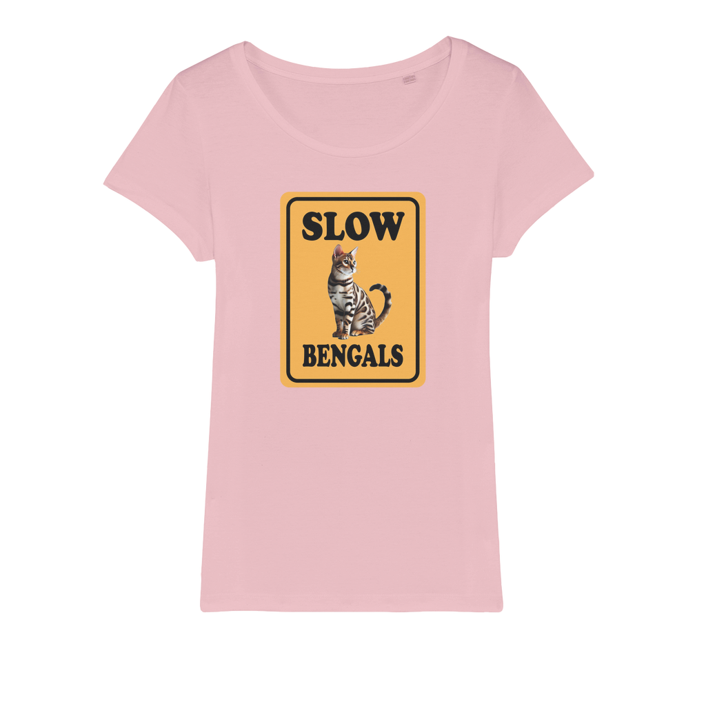 slow bengals Organic Jersey Womens T-Shirt