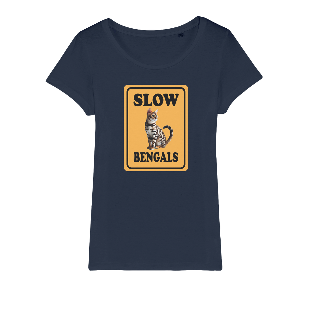 slow bengals Organic Jersey Womens T-Shirt