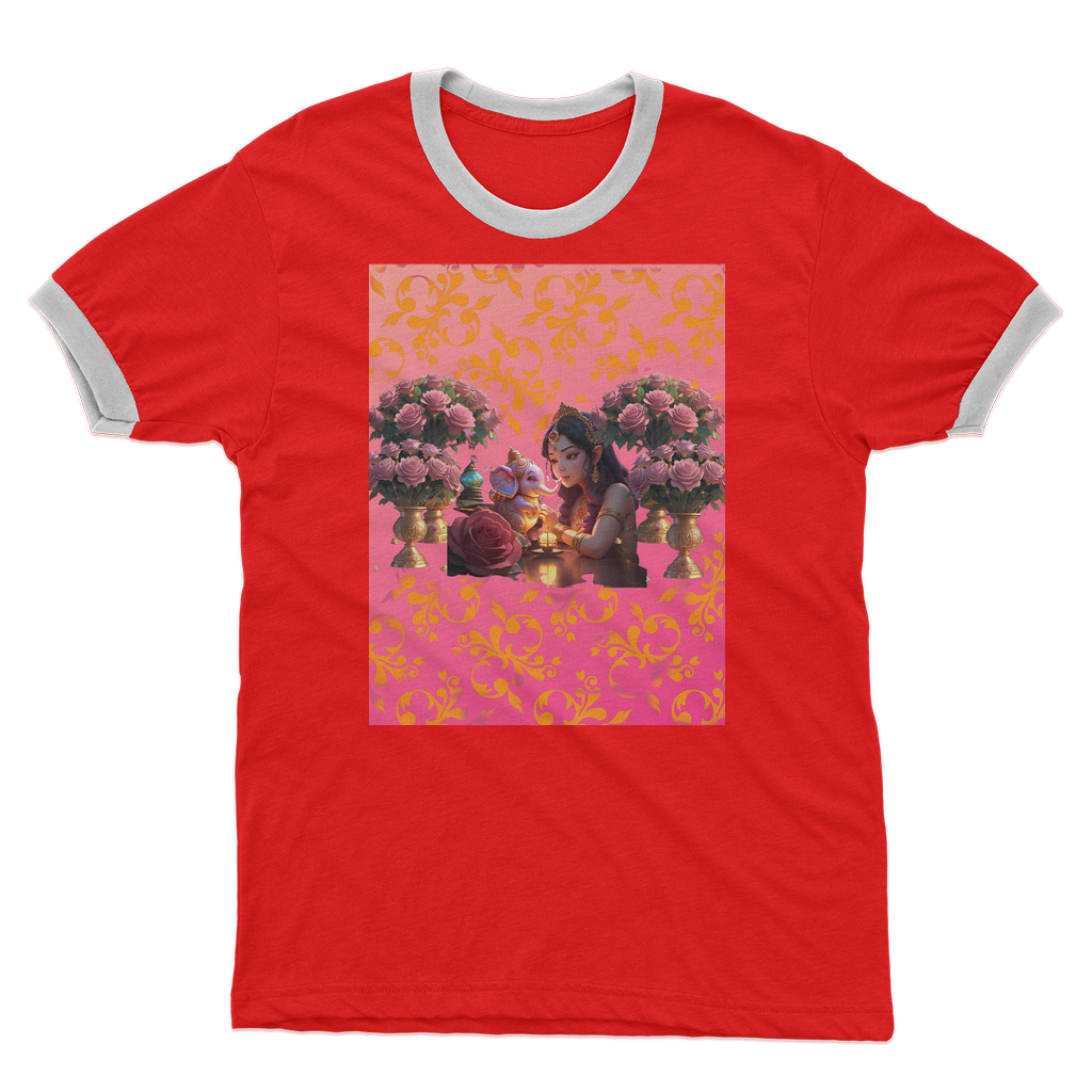 Best Friend Adult Ringer T-Shirt