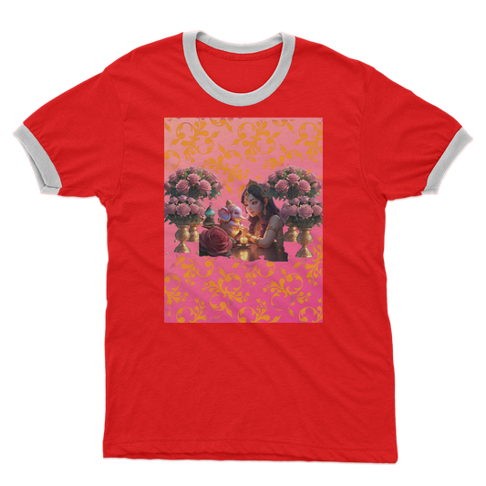 Best Friend Adult Ringer T-Shirt