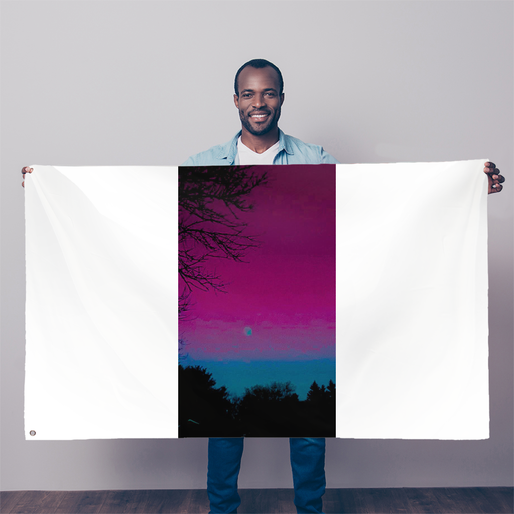 Twilight Sublimation Flag