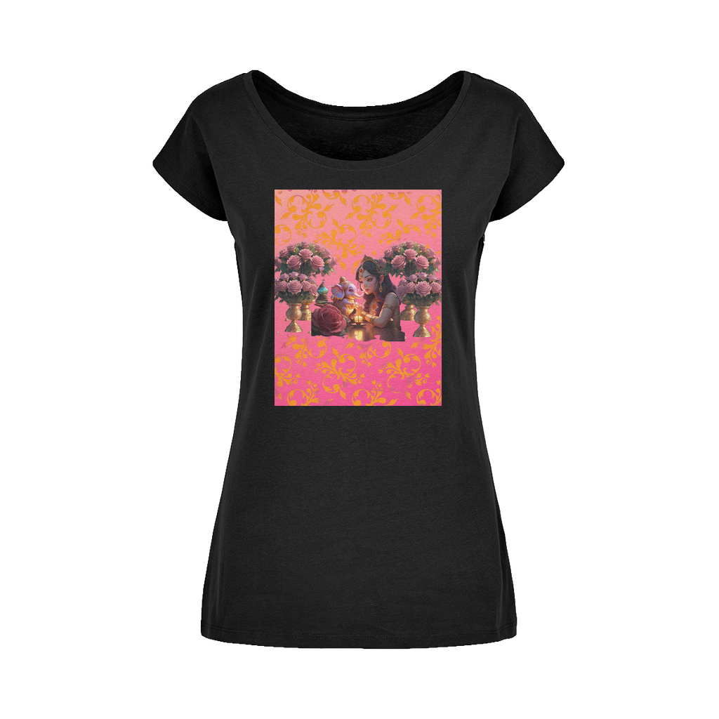 Best Friend Wide Neck Womens T-Shirt XS-5XL