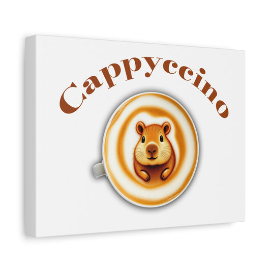 Cappuccino Wall Art - Cute Bear Design for Coffee Lovers