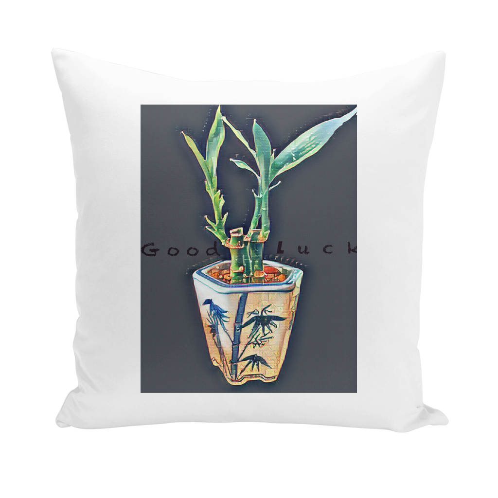 Good Luck Throw Pillows
