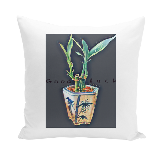 Good Luck Throw Pillows