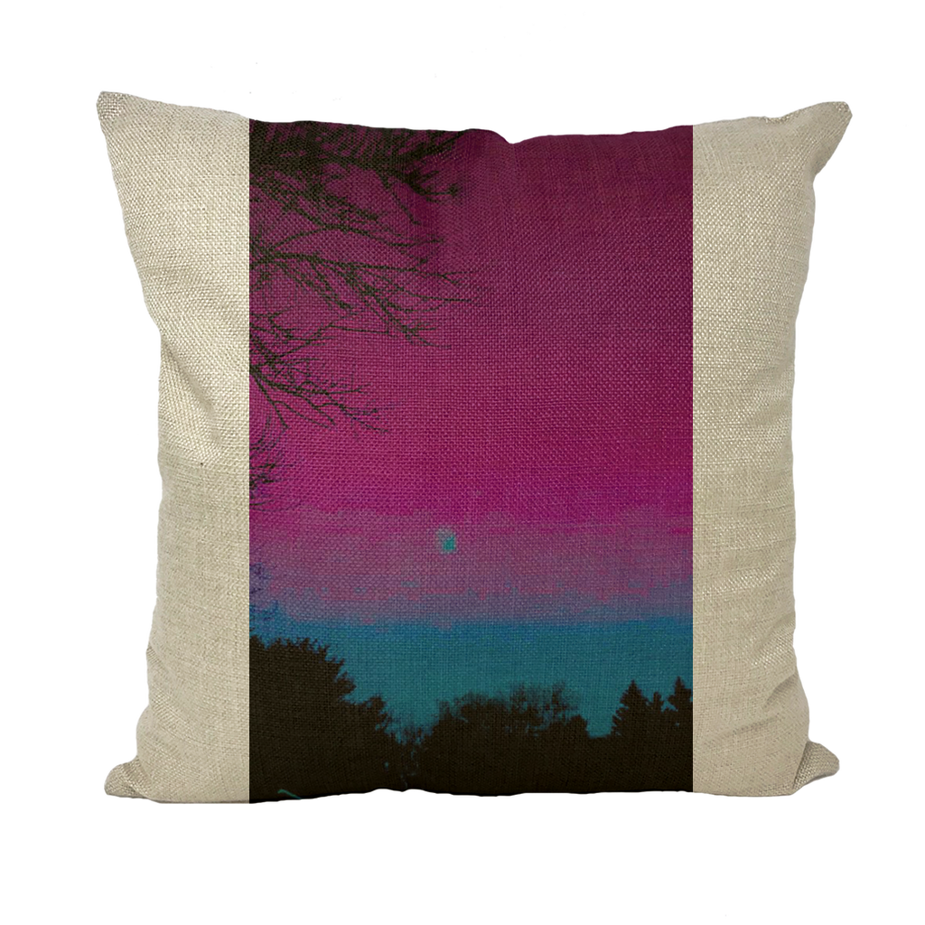 Twilight Throw Pillow with Insert