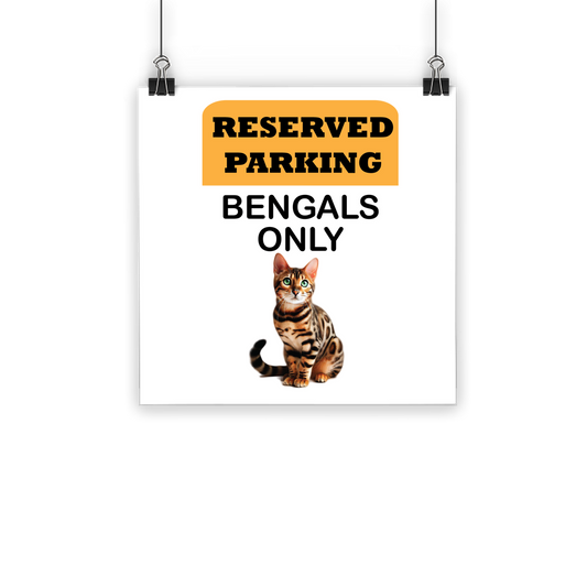 Bengals only Classic Poster