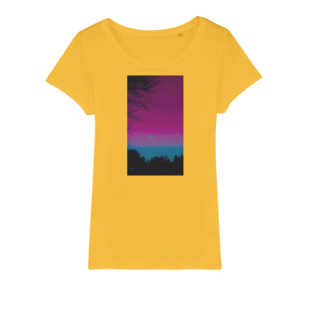 Twilight Organic Jersey Womens T-Shirt
