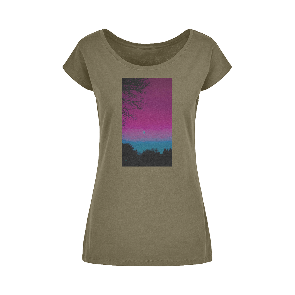 Twilight Wide Neck Womens T-Shirt XS-5XL