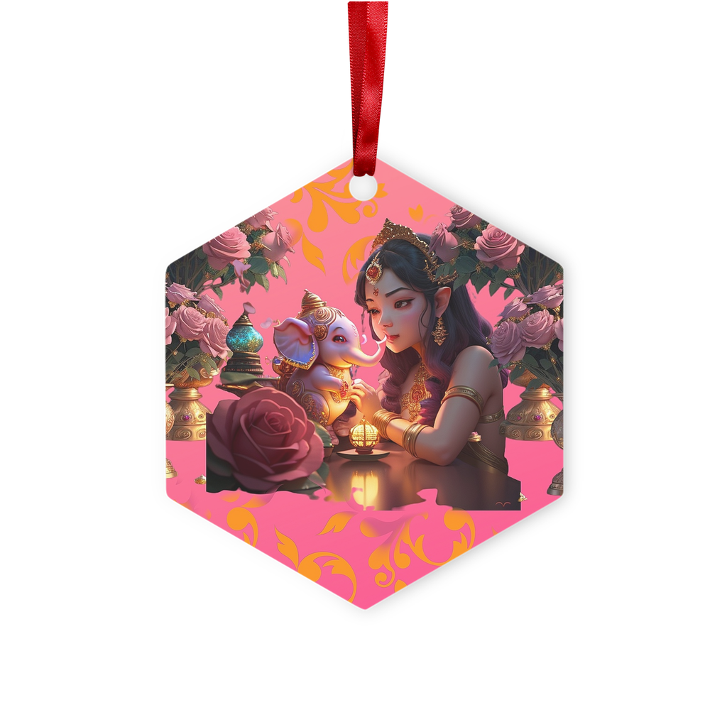 Best Friend Metal Hanging Ornament