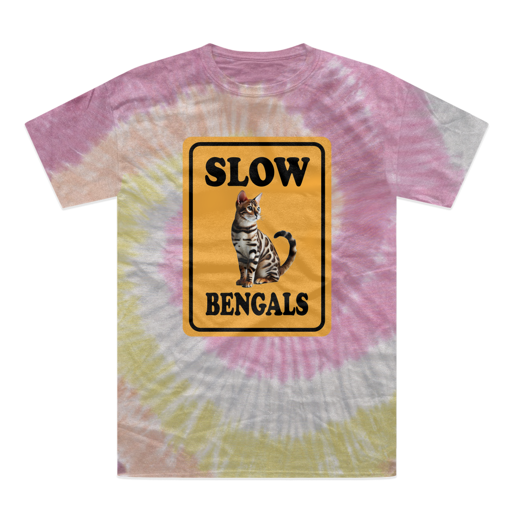 slow bengals Tie-Dye T-Shirt