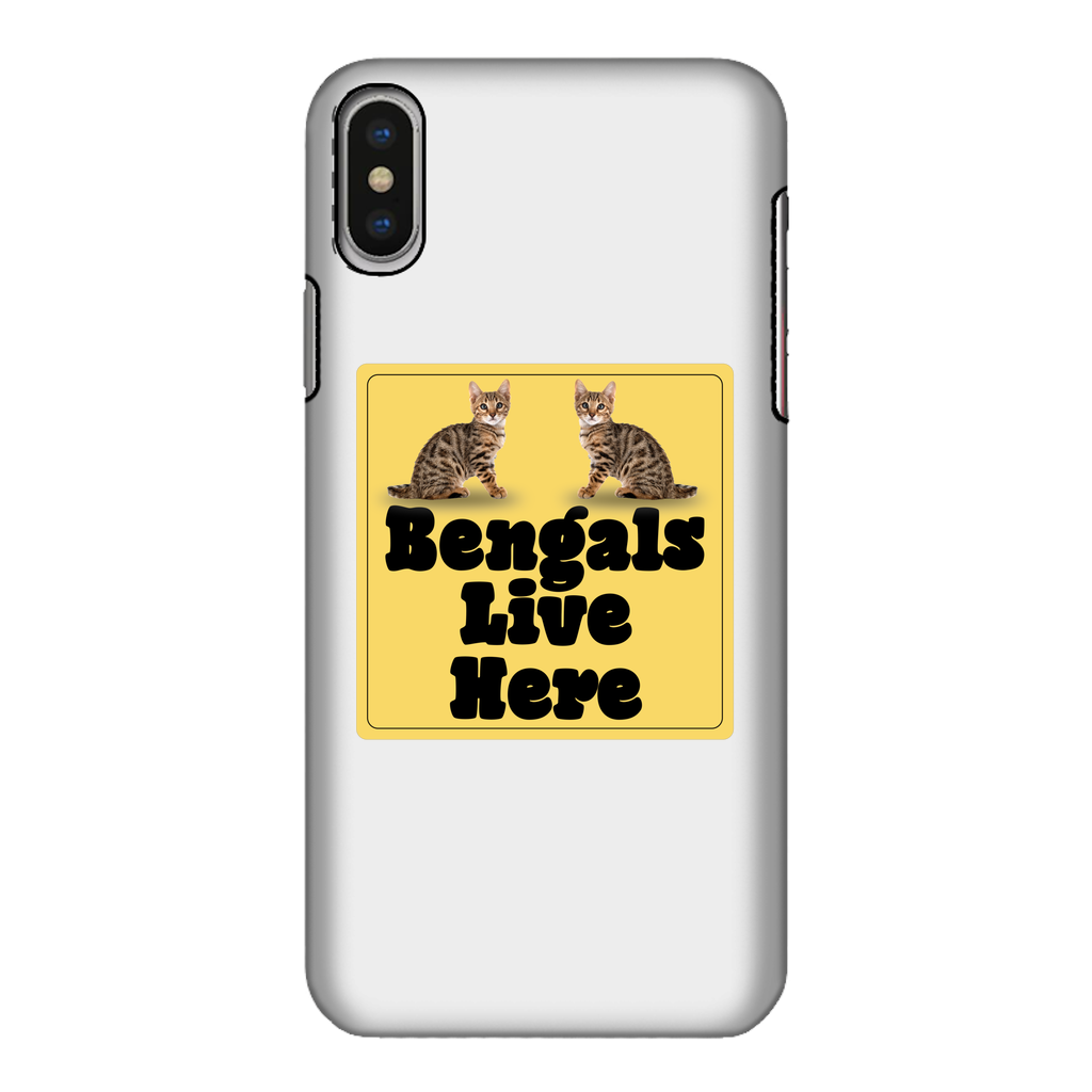 Bengals Fully Printed Tough Phone Case