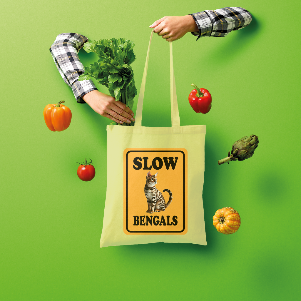 slow bengals Shopper Tote Bag