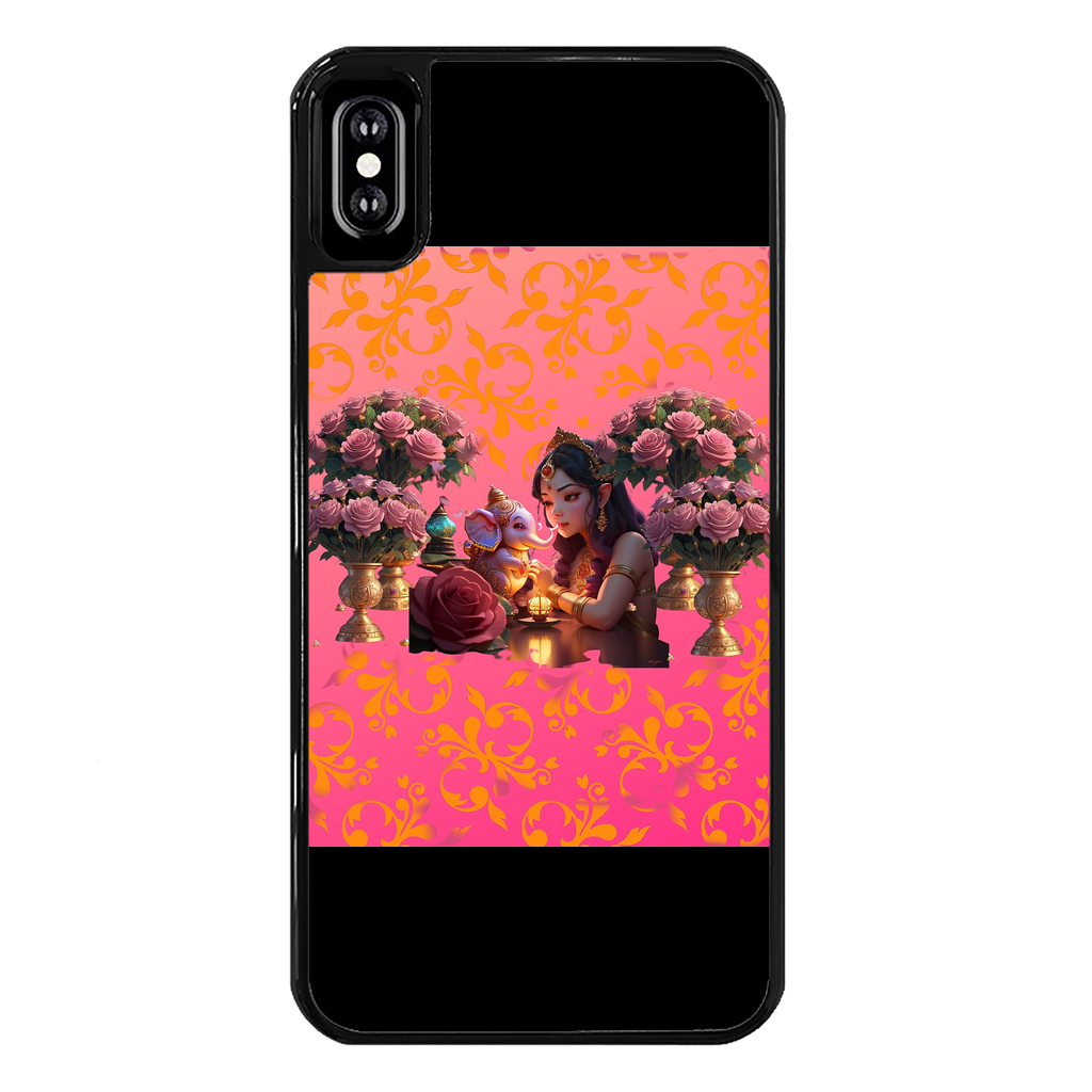 Best Friend Back Printed Black Hard Phone Case