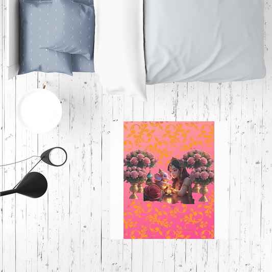 Best Friend Sublimation Mat / Carpet / Rug / Play Mat / Pet Feeding Mat