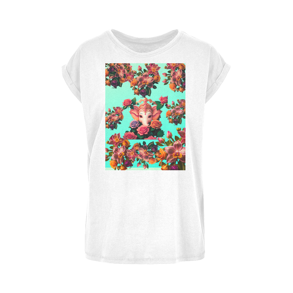 Harmonious Women's Extended Shoulder T-Shirt XS-5XL