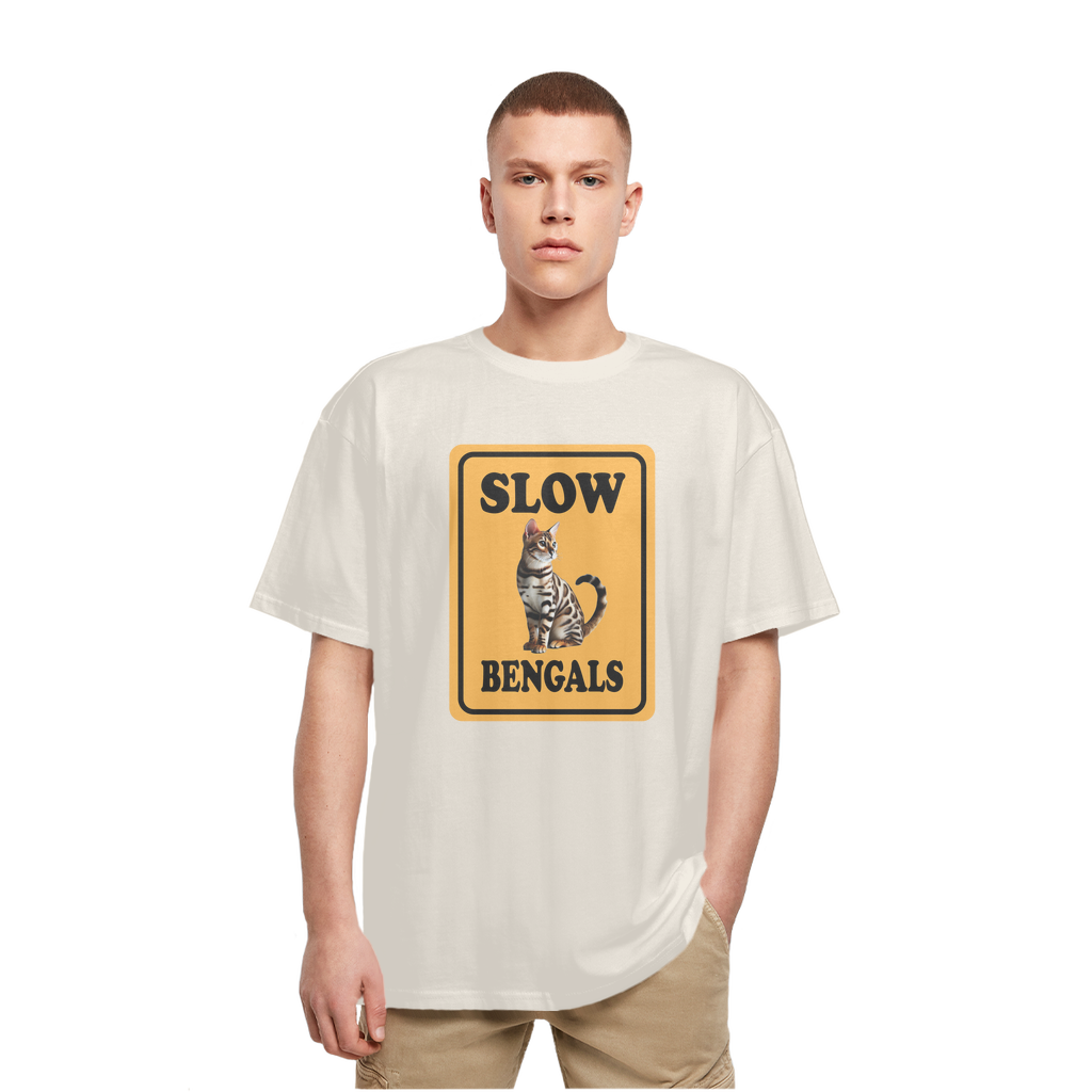 slow bengals Heavy Oversized T-Shirt