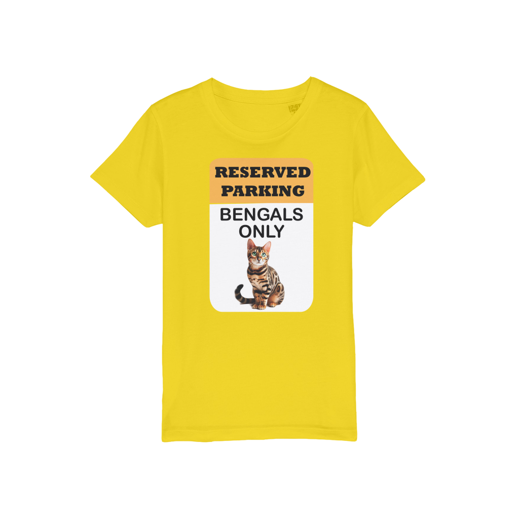 Bengals only Organic Jersey Kids T-Shirt