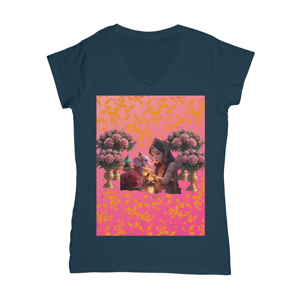 Best Friend Classic Women's V-Neck T-Shirt