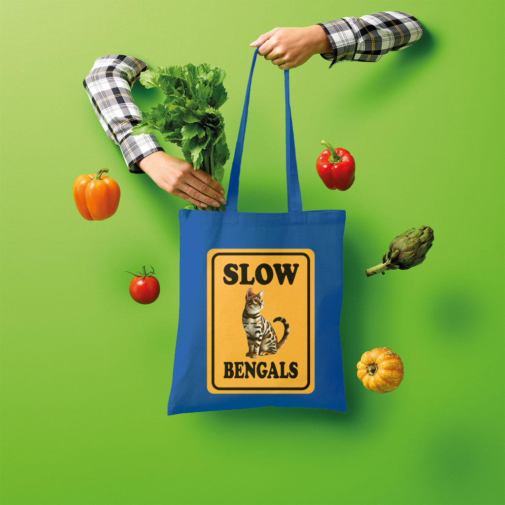 slow bengals Shopper Tote Bag