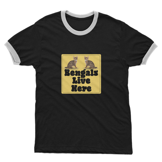 Bengals Adult Ringer T-Shirt