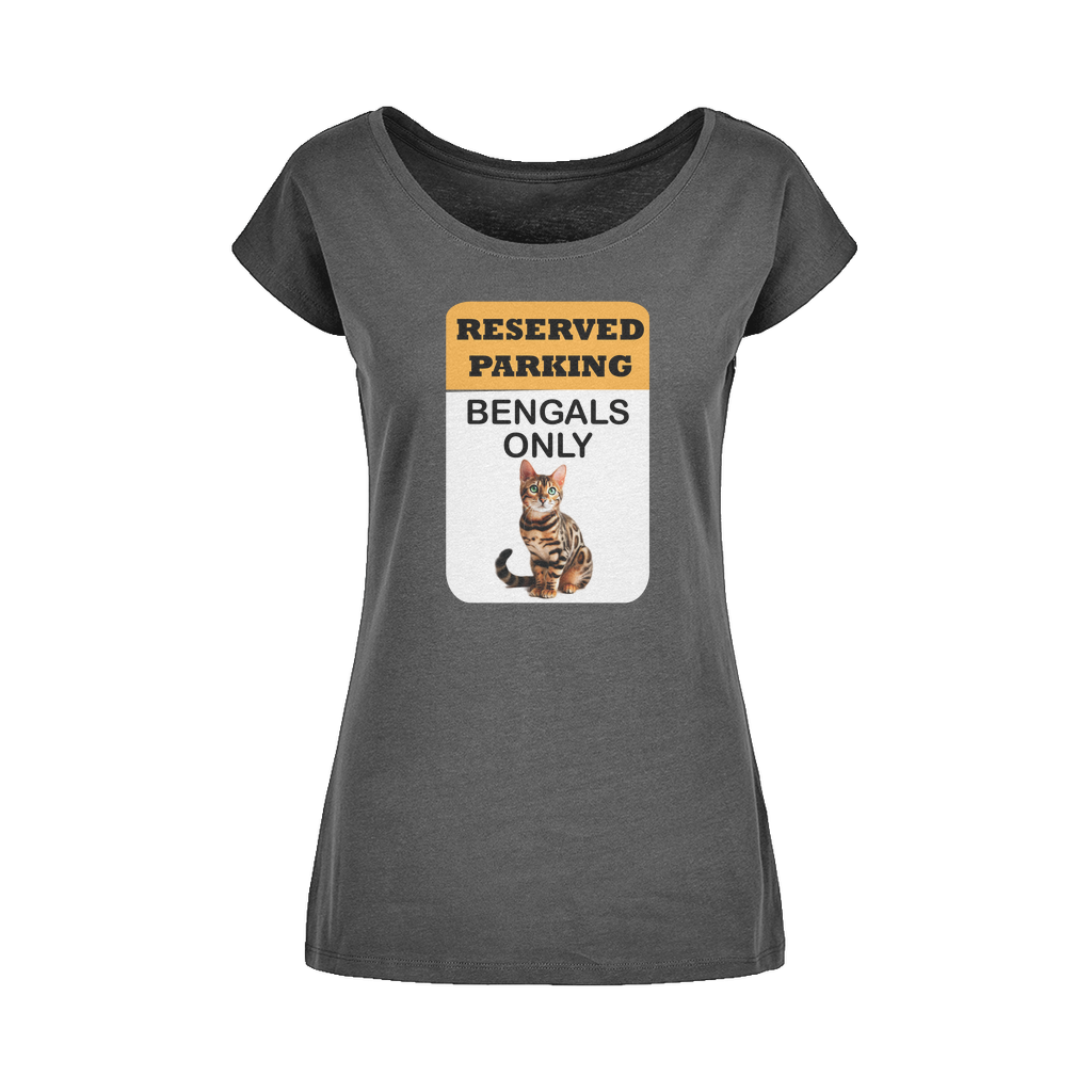 Bengals only Wide Neck Womens T-Shirt XS-5XL