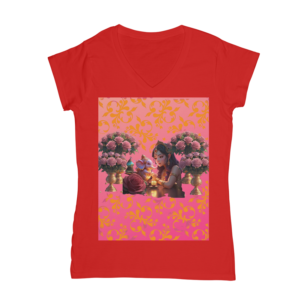 Best Friend Classic Women's V-Neck T-Shirt