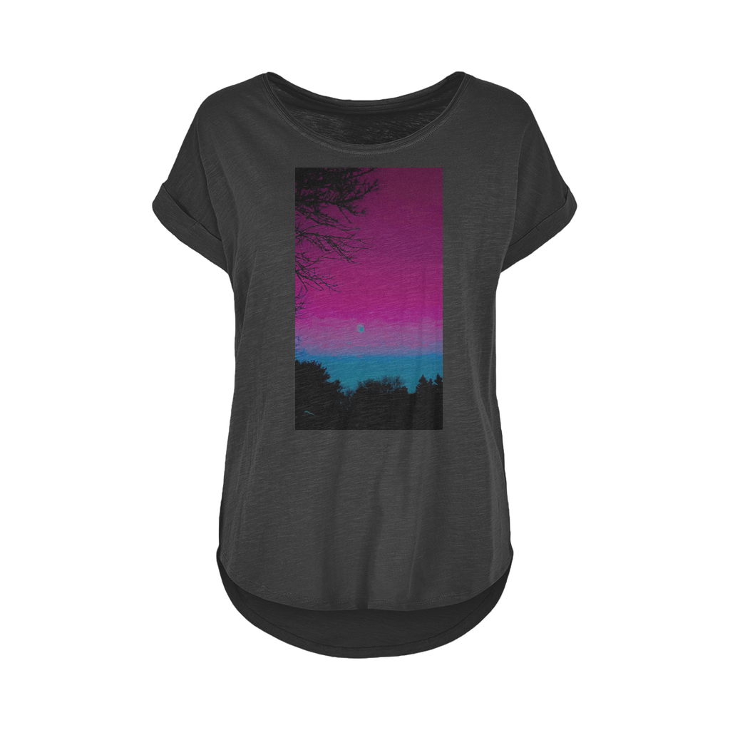 Twilight Women's Long Slub T-Shirt XS-5XL