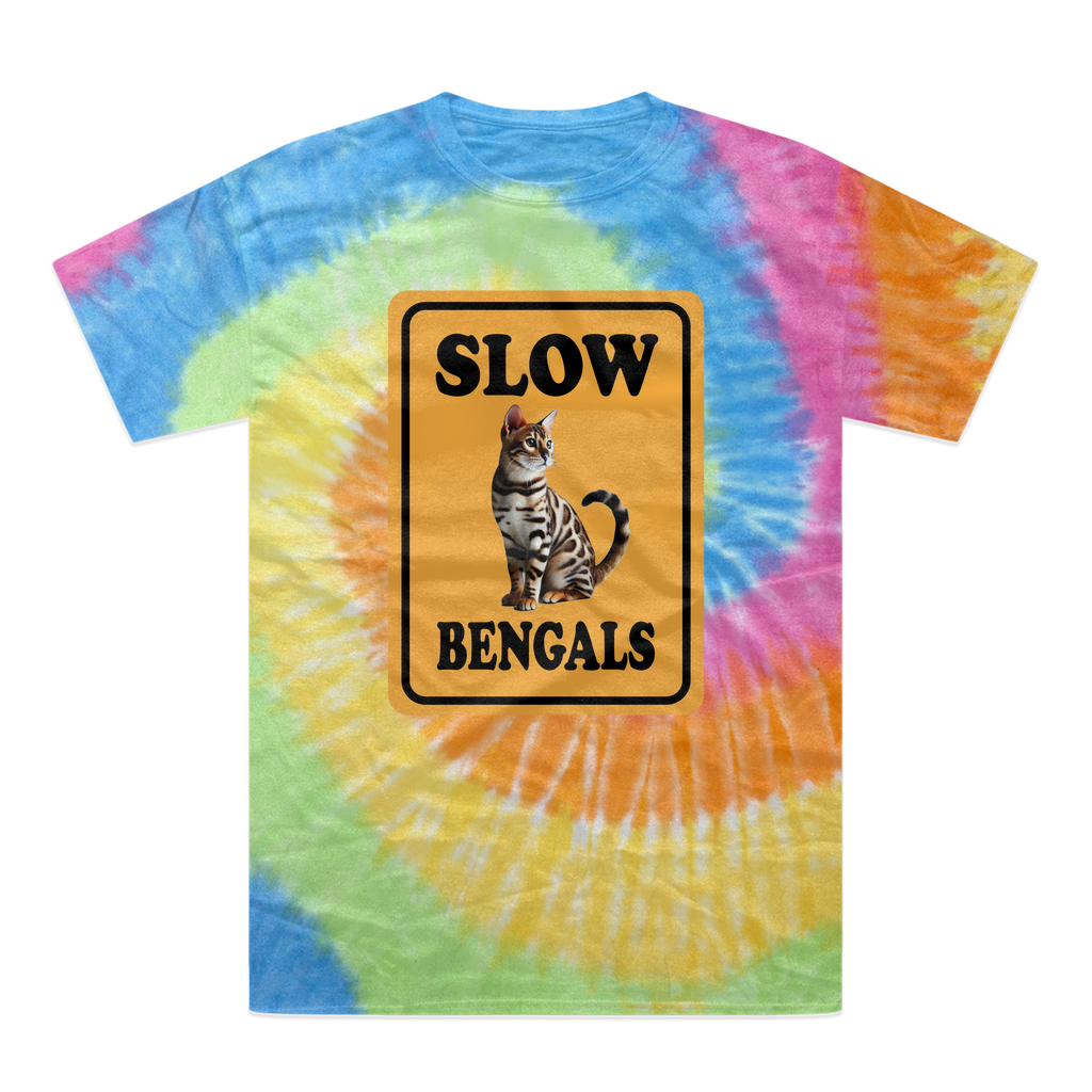 slow bengals Tie-Dye T-Shirt