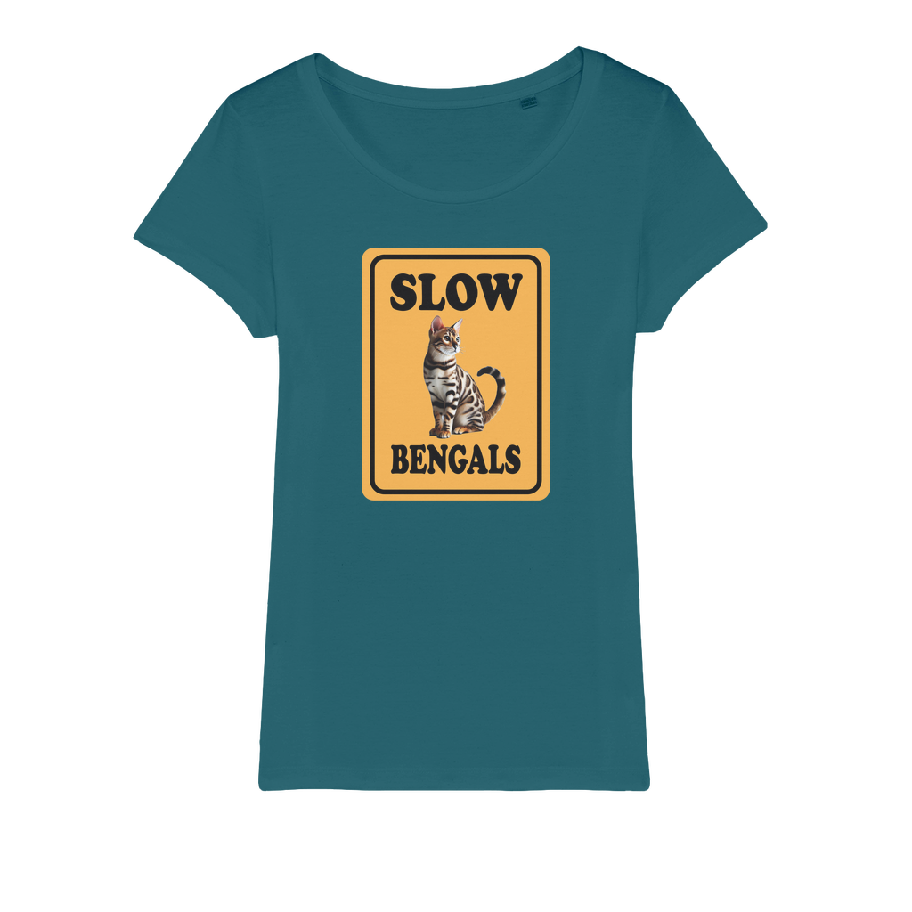 slow bengals Organic Jersey Womens T-Shirt