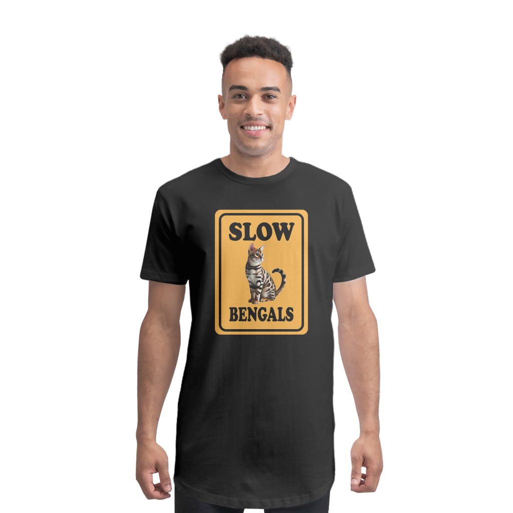 slow bengals Premium Long Body T-Shirt