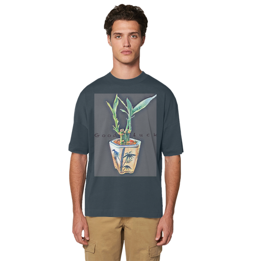 Good Luck Premium Organic Oversized T-Shirt