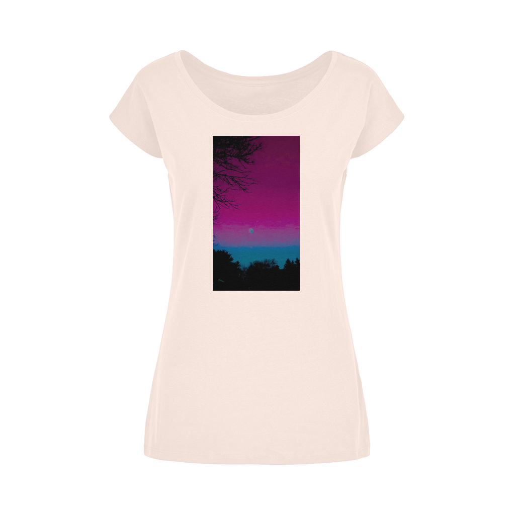 Twilight Wide Neck Womens T-Shirt XS-5XL