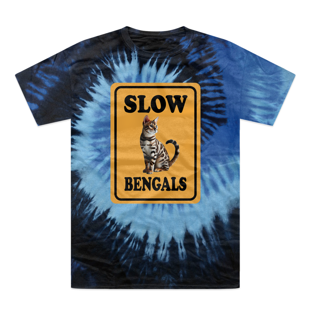 slow bengals Tie-Dye T-Shirt