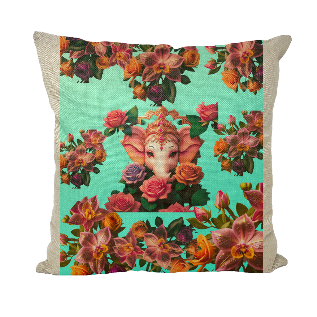 Harmonious Throw Pillow with Insert