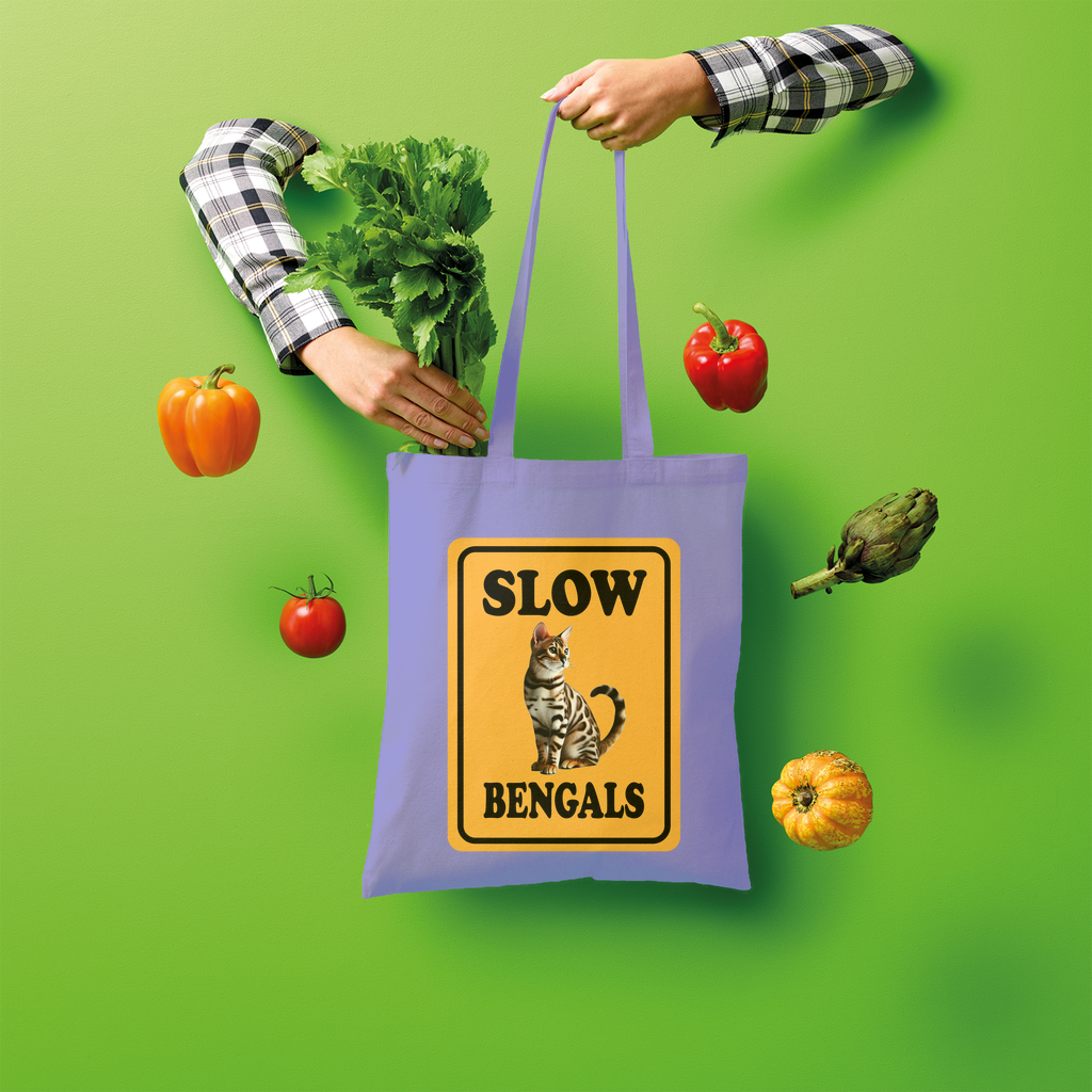 slow bengals Shopper Tote Bag