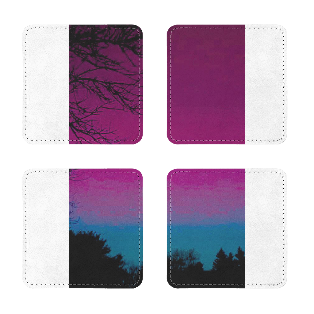 Twilight Sublimation Coasters Pack of Four