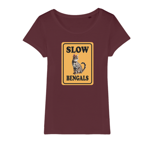 slow bengals Organic Jersey Womens T-Shirt